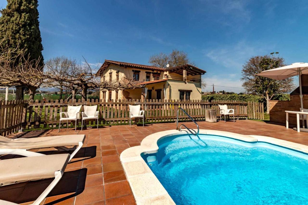 Can Salva Casa Rural En Magnifico Entorno Natural Girona Eksteriør bilde